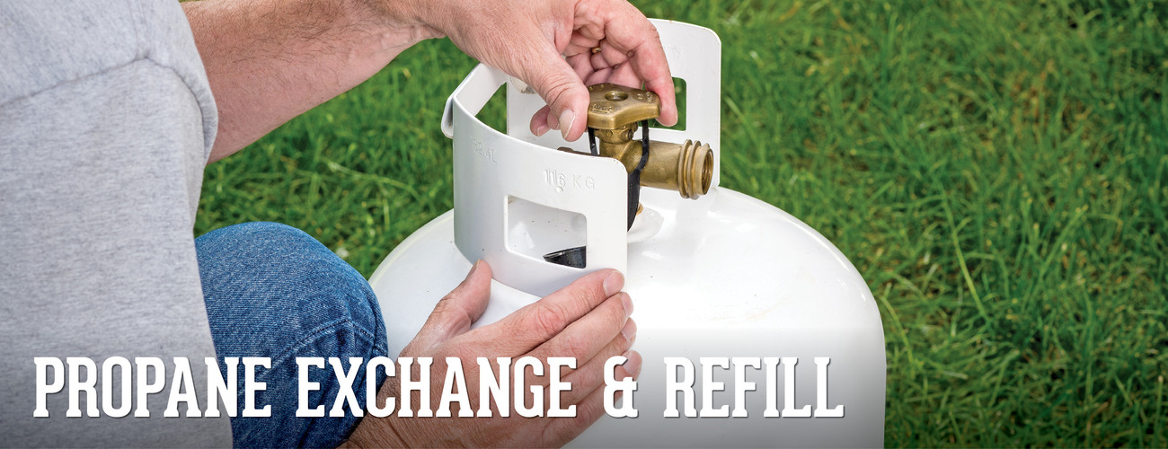 Propane Exchange & Refill - Great Lakes Ace Hardware Store