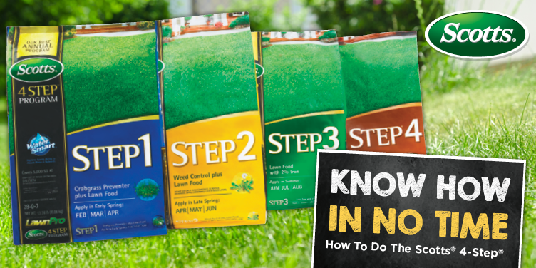 How to apply the Scotts 4-Step Program - Great Lakes Ace Hardware Store