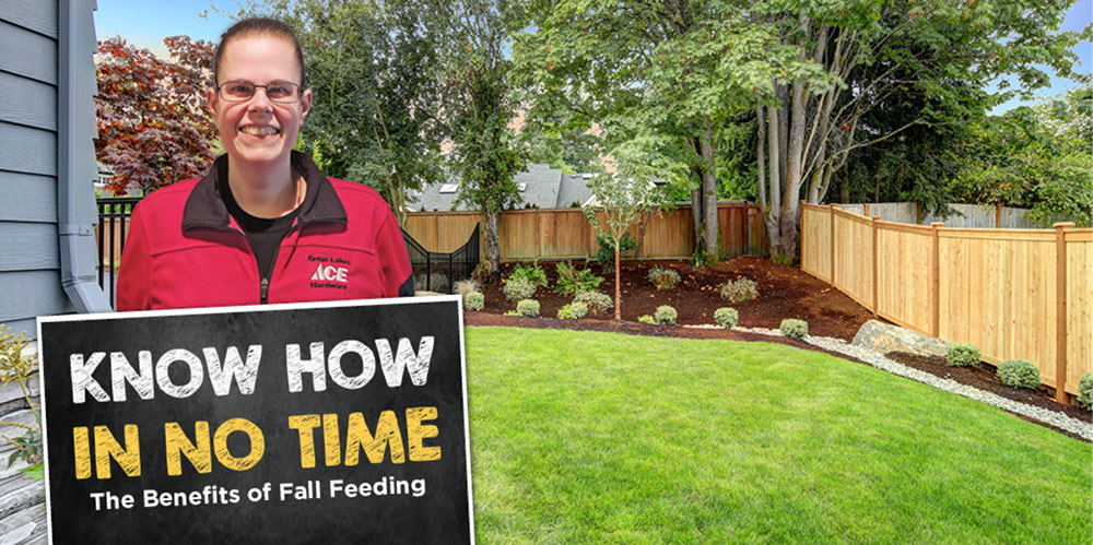The Benefits of Fall Feeding - Great Lakes Ace Hardware Store