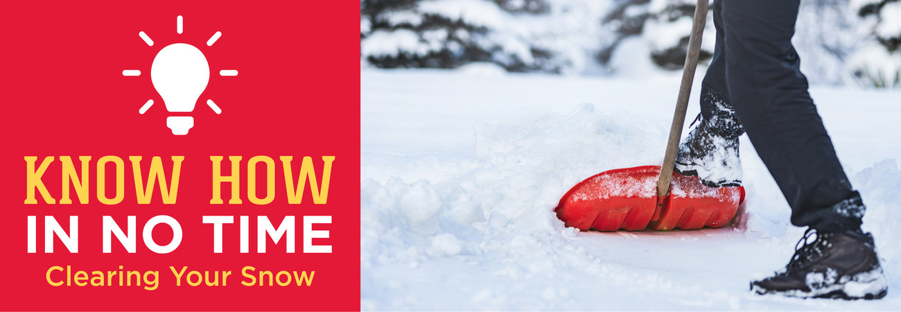 Clearing Your Snow - Great Lakes Ace Hardware Store Header