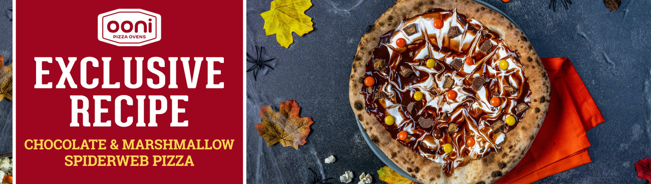 Chocolate & Marshmallow Spiderweb Pizza - Great Lakes Ace Hardware Store Header