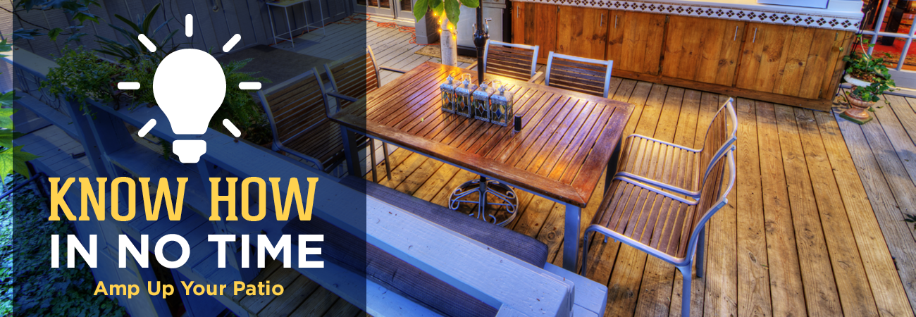 Amp Up Your Patio - Great Lakes Ace Hardware Store Header