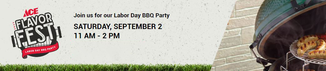 Labor Day BBQ Party - Great Lakes Ace Hardware Store