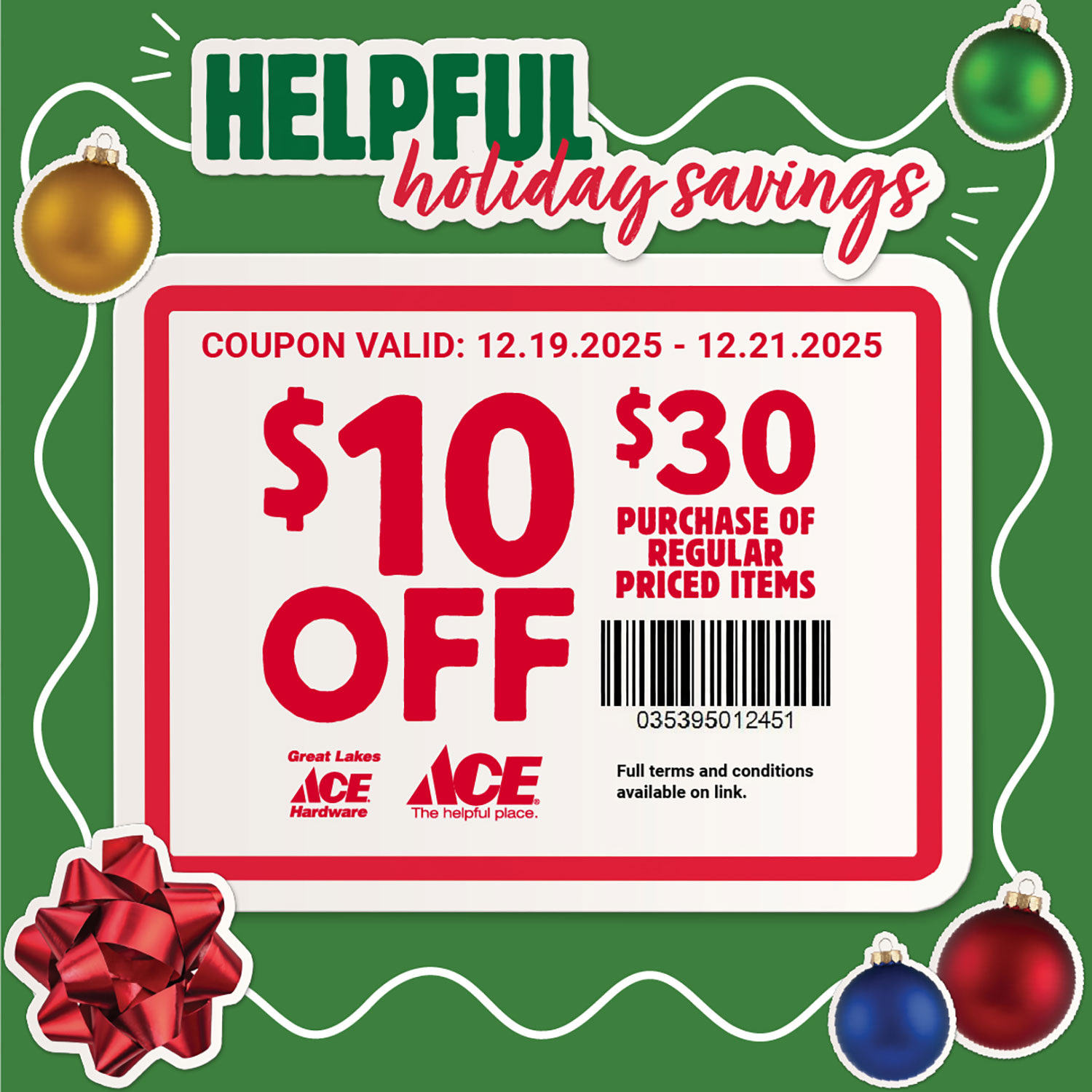 Holiday Coupon 2