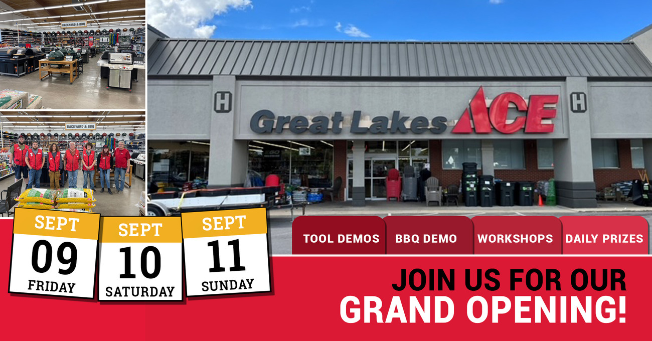Plainfield Grand Opening - Great Lakes Ace Hardware Store