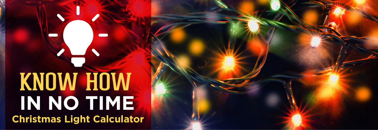 Christmas Light Calculator - Great Lakes Ace Hardware Store Header