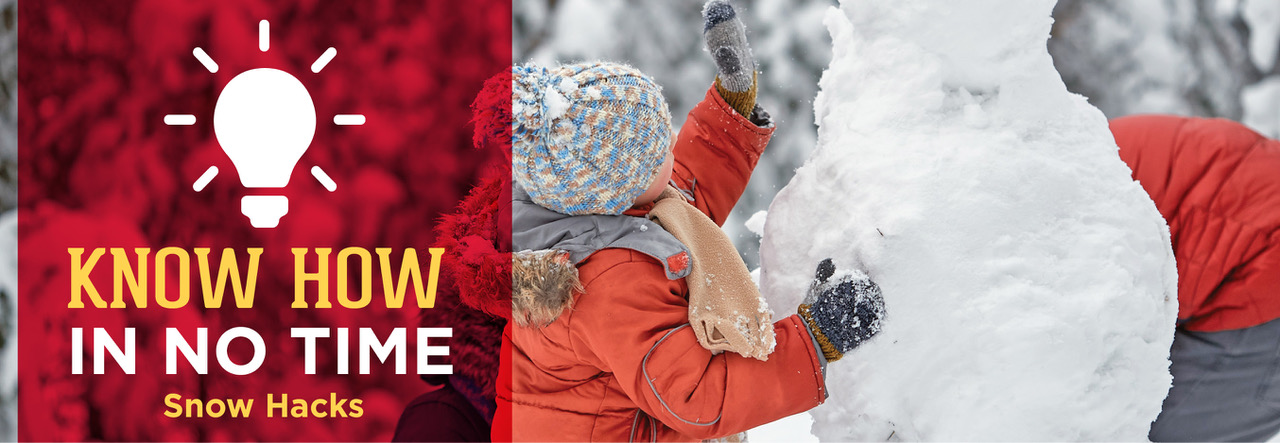 Snow Hacks - Great Lakes Ace Hardware Store Header