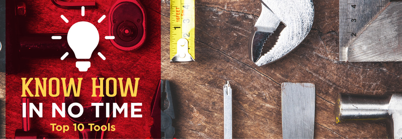Top 10 Tools To Stay On Task - Great Lakes Ace Hardware Store Header