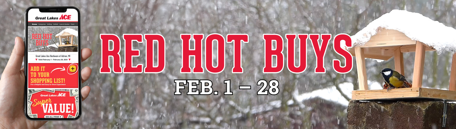 February Red Hot Buys Header