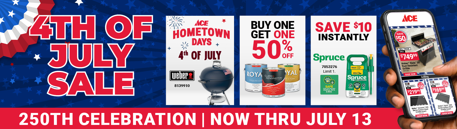 July 4th Sale-2026 Header