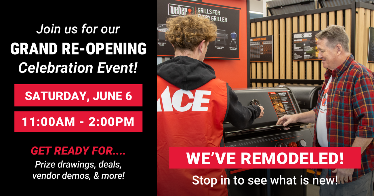 Grand Re-Opening Celebration! | South Lyon - Great Lakes Ace Hardware Store