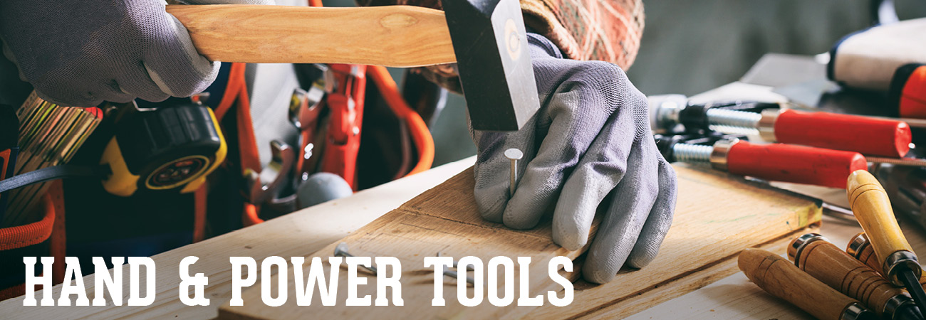 Hand & Power Tools - Great Lakes Ace Hardware Store Header