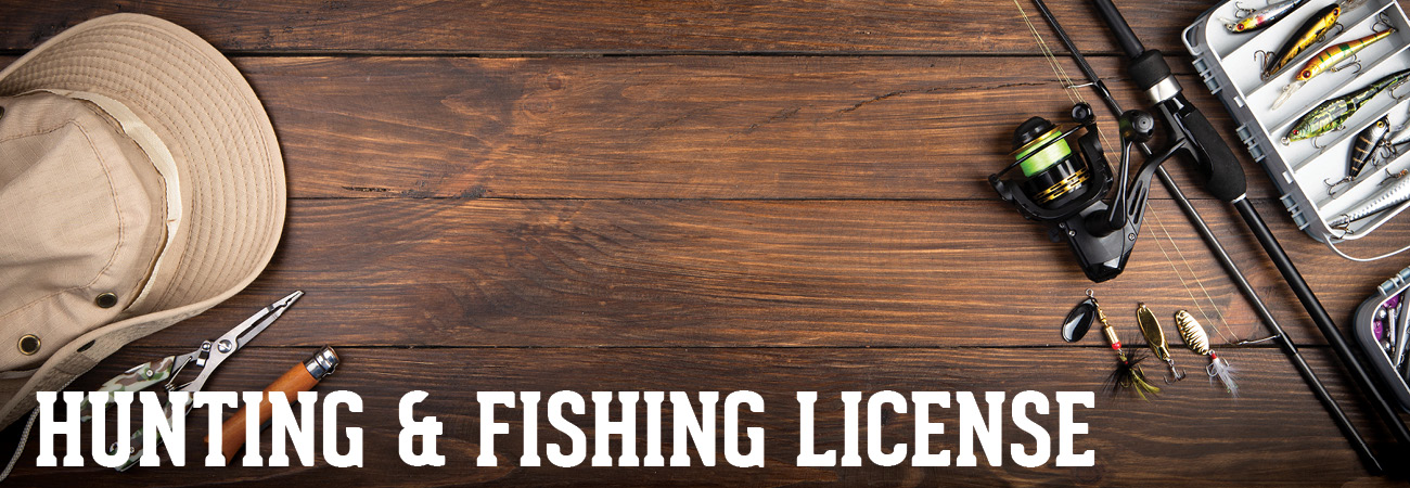 Hunting/Fishing License - Great Lakes Ace Hardware Store Header
