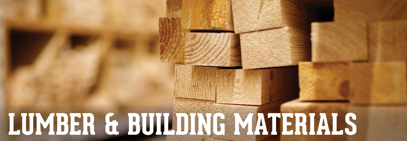 Lumber & Building Materials - Great Lakes Ace Hardware Store Header