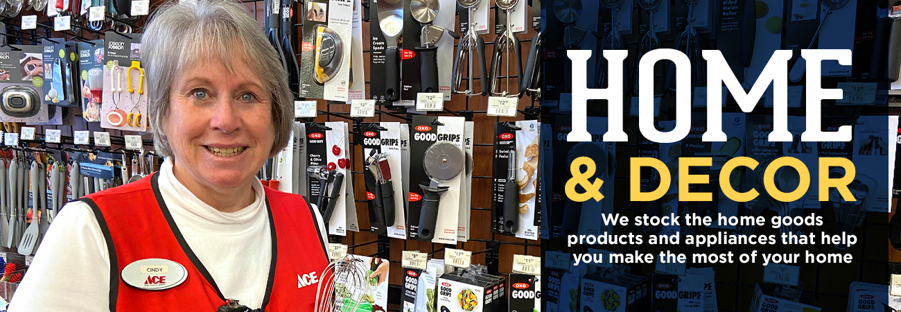 Home & Decor - Great Lakes Ace Hardware Store Header