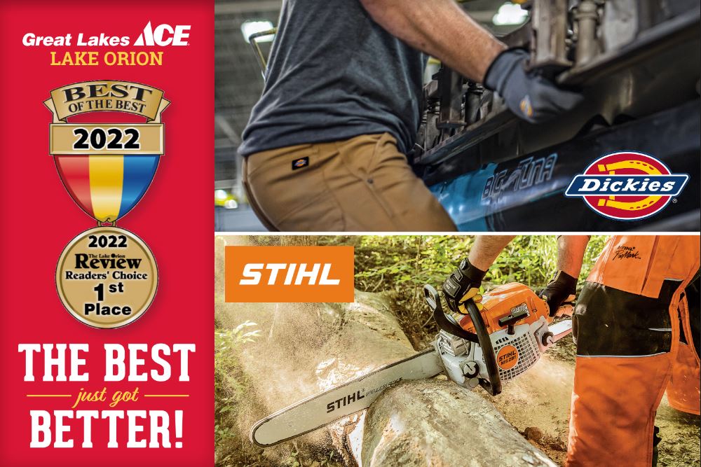 STIHL & Dickies Open House | Great Lakes Ace Lake Orion - Great Lakes Ace Hardware Store