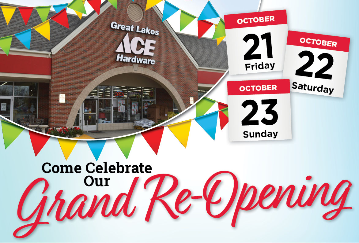 Lake Orion Grand Re-Opening - Great Lakes Ace Hardware Store
