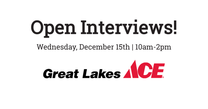 Open Interviews - Great Lakes Ace Hardware Store Header