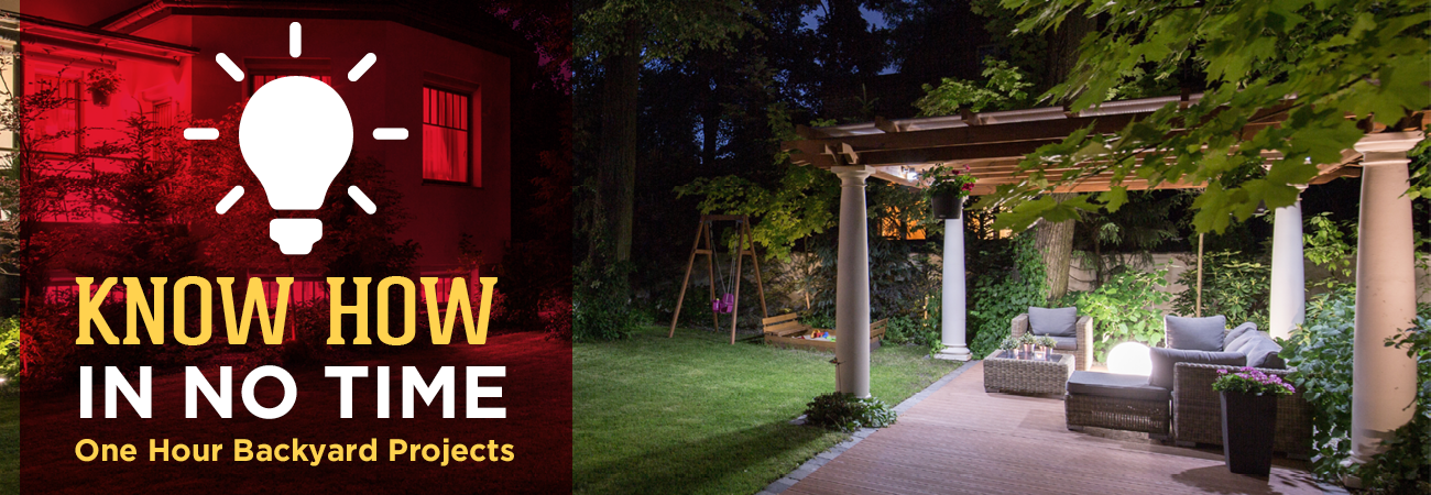 10 One Hour Backyard Projects - Great Lakes Ace Hardware Store Header
