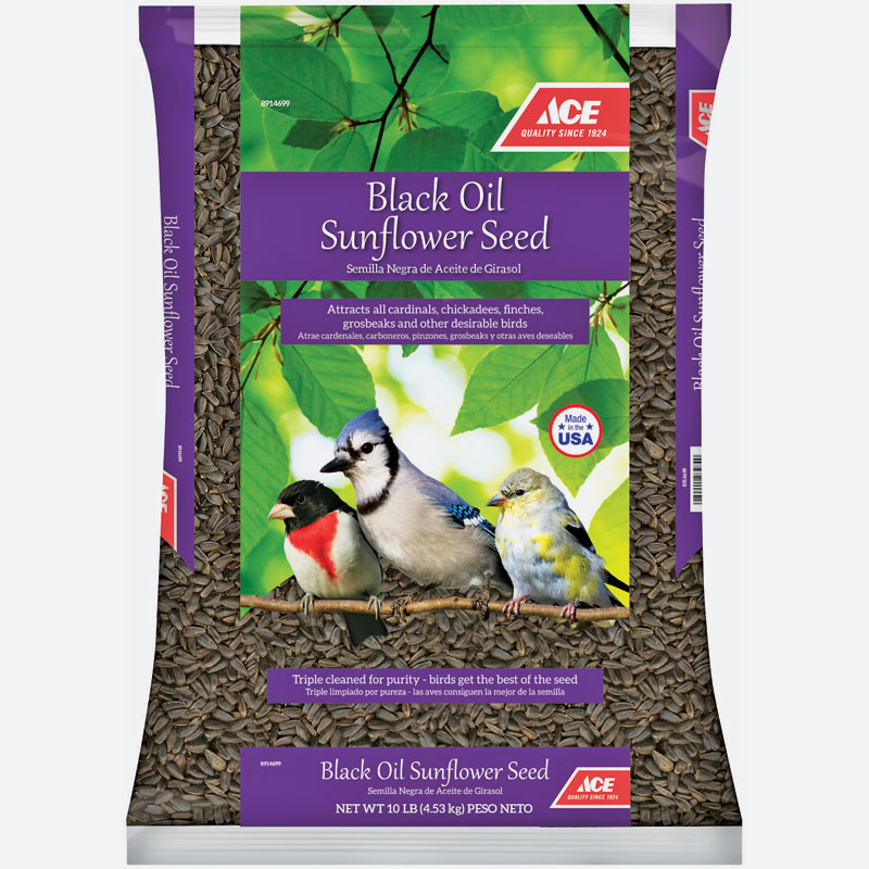 10 Lb. Ace® Black Oil Sunflower Seed