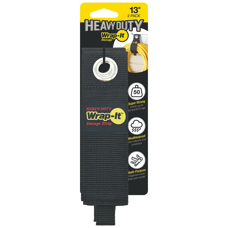 2" x 13" 2 Pk. Wrap-It® Heavy-Duty Storage Straps