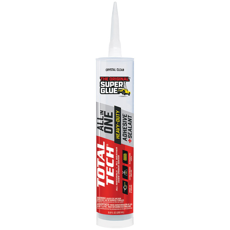 9.8 Oz. The Original® Super Glue Total Tech Adhesive Sealant-Crystal Clear