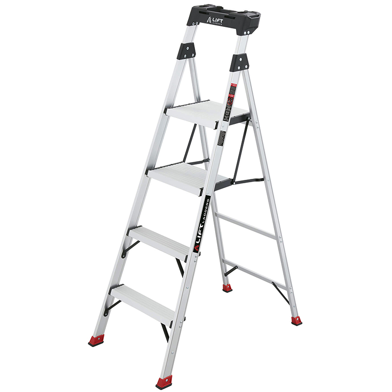 Lift 4-Step Aluminum Hybrid Ladder