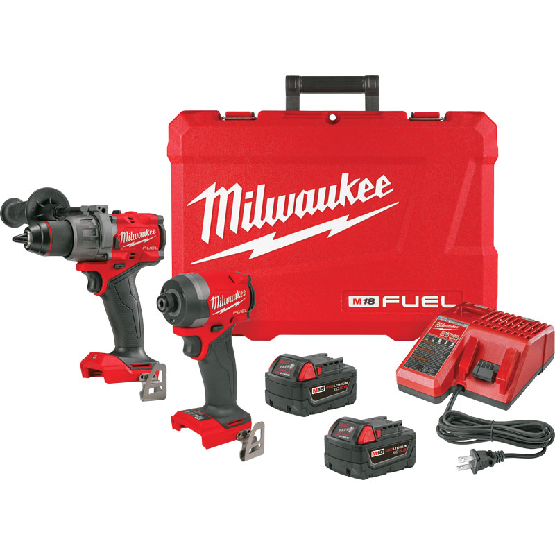 Milwaukee® M18 Fuel™ 18V Cordless Brushless 2 Tool Combo Kit