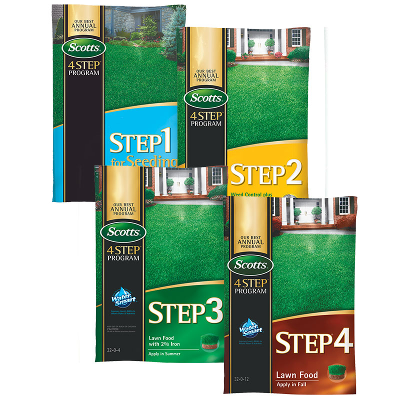 5,000 Sq. Ft. Scotts® 4 Step™ Annual Seeding Program Lawn Food For All Grasses