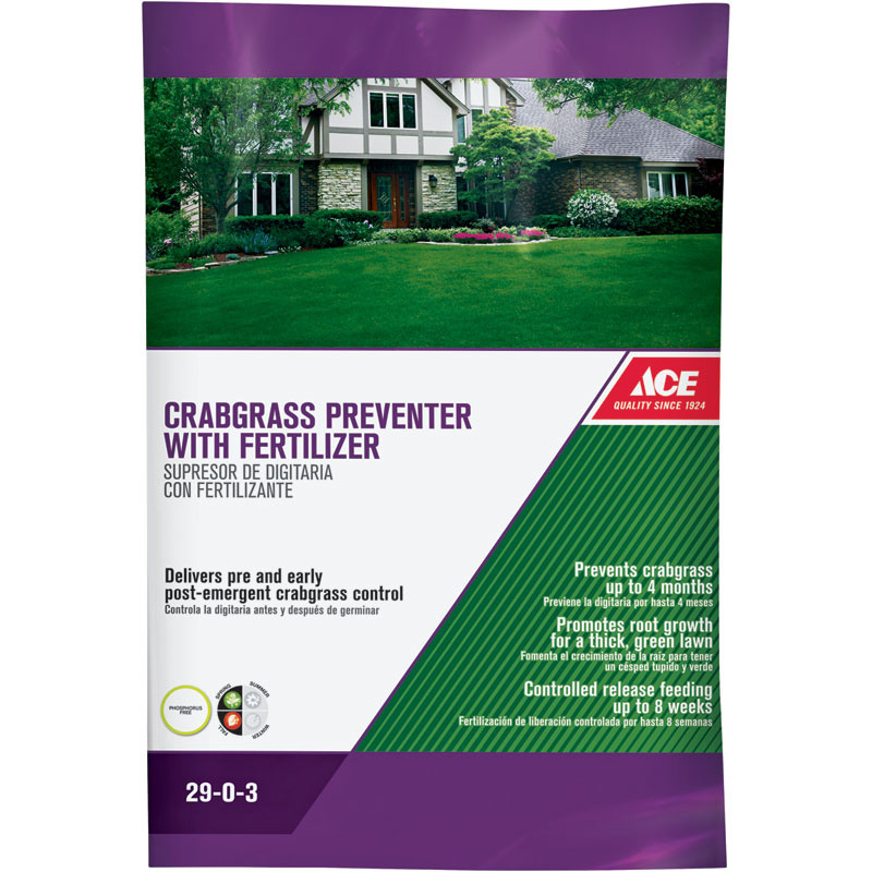 15,000 Sq. Ft. Ace® Crabgrass Preventer with Fertilizer