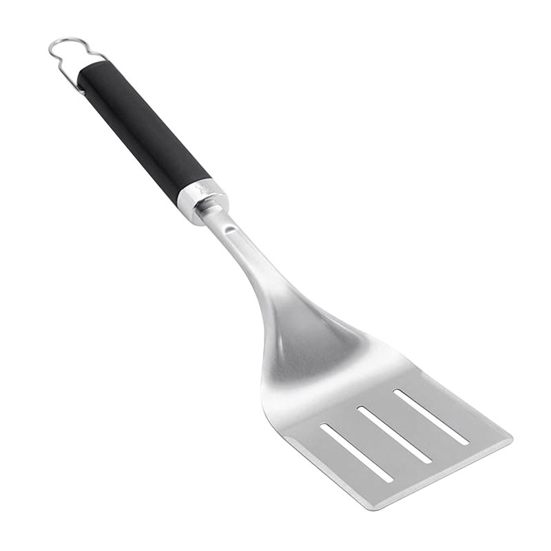 Weber® Precision Stainless Steel Black/Silver Grill Spatula, 1 Pc.