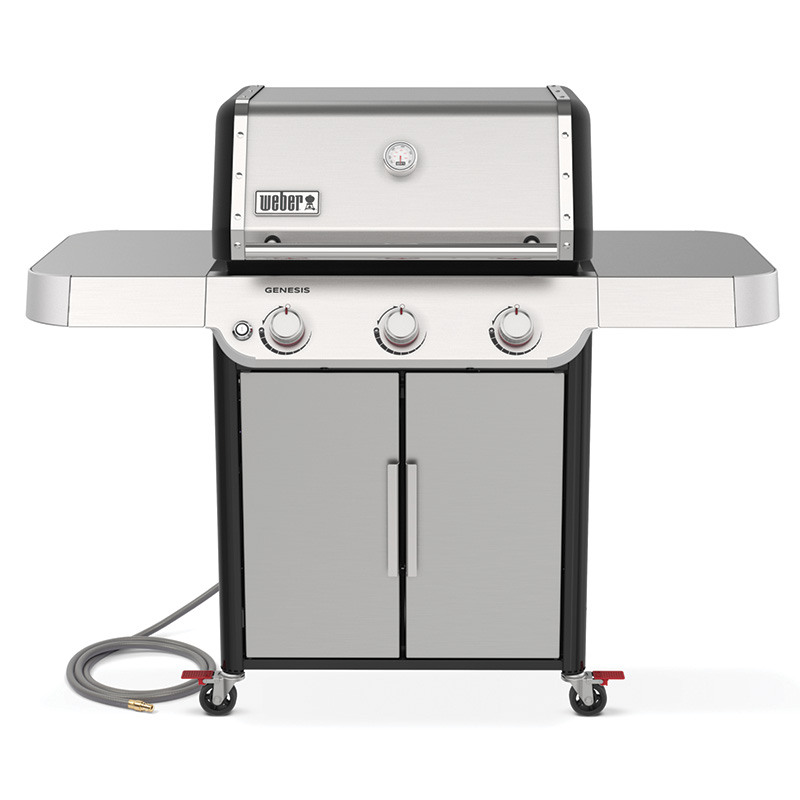 Weber® Genesis® S-315™ 3 Burner Natural Gas Grill Stainless Steel