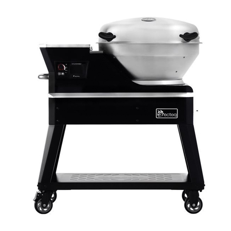 Recteq® Bullseye Deluxe 380BD Wood Pellet WiFi Grill and Smoker Black/Silver