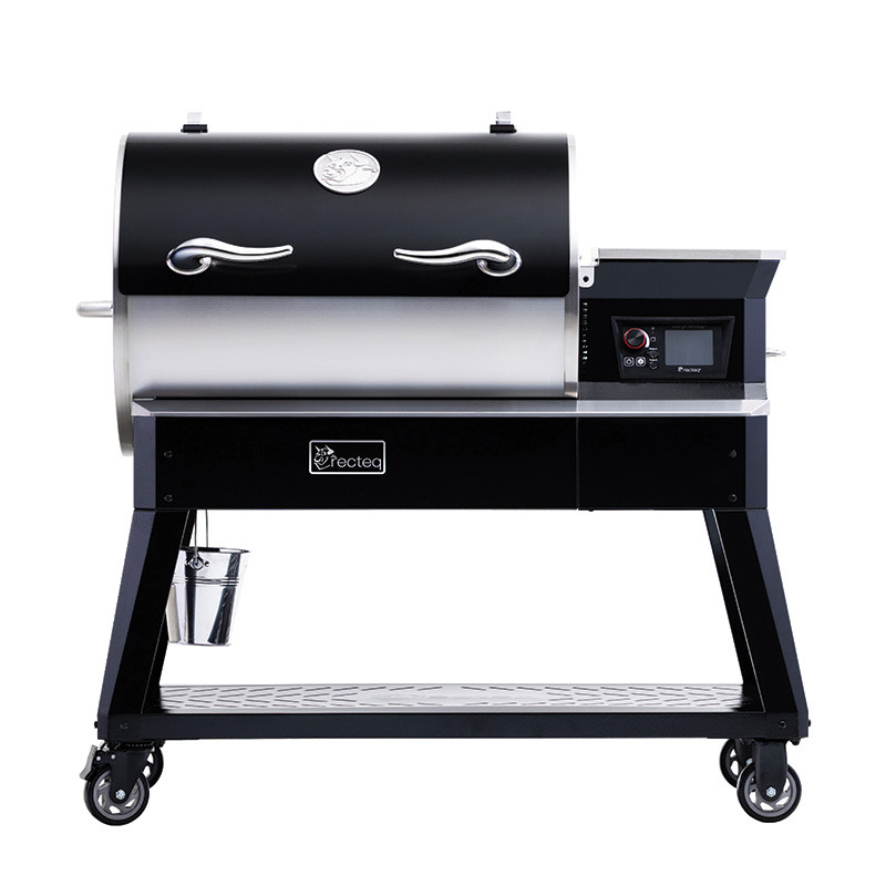 Recteq® Patio Legend 600 Wood Pellet WiFi Grill and Smoker Black/Silver