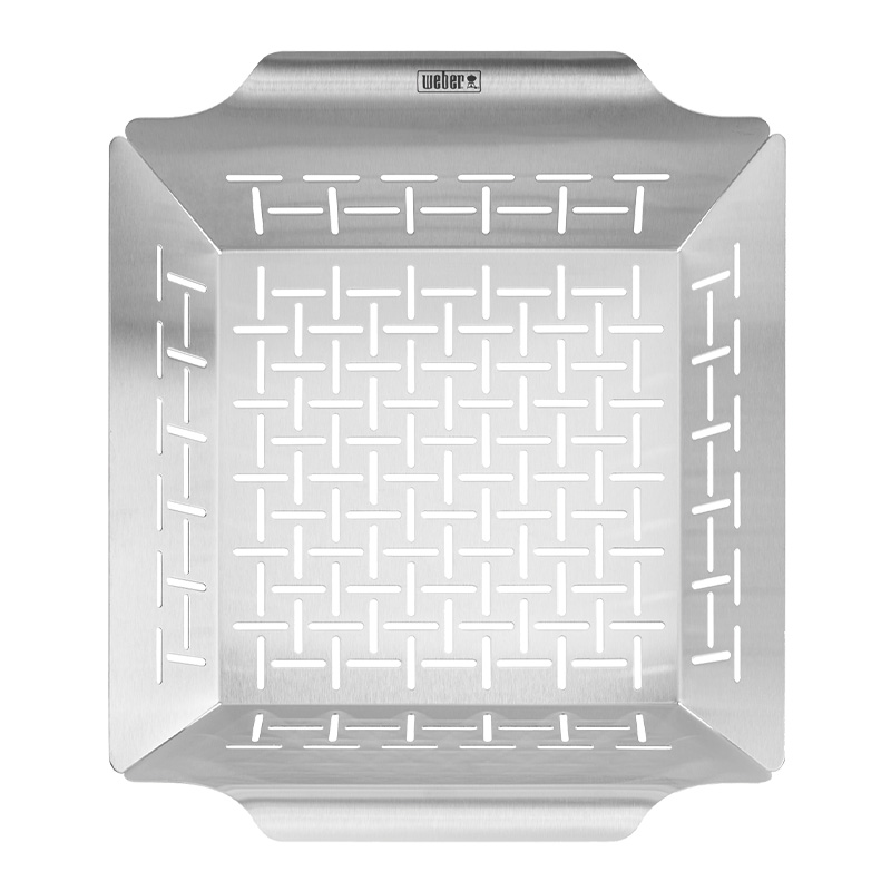 Weber® Stainless Steel Grill Basket, 13.8" L X 11.8" W 1 Pk.