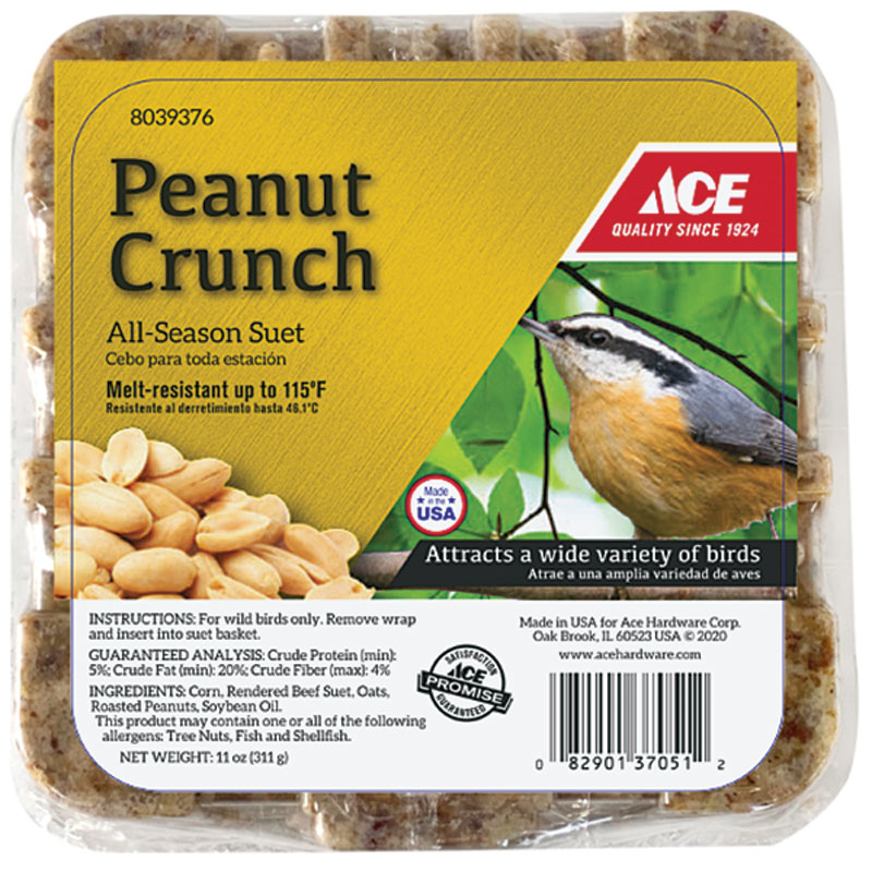 11 Oz. Ace® Peanut Crunch Bird Suet
