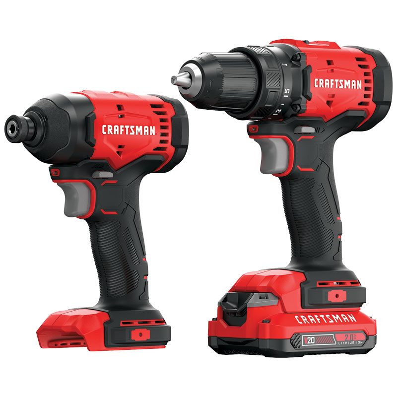 CRAFTSMAN® V20 Drill & Impact Driver Combo Kit