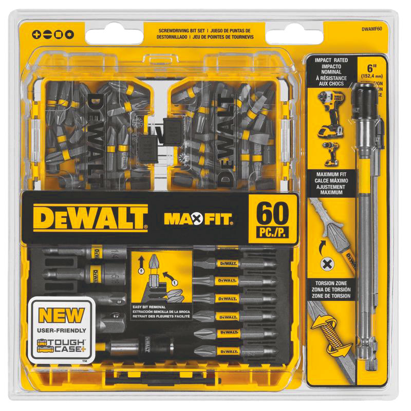 60 Pc. DEWALT® Universal Fitment High Speed Steel Oscillating Accessory Kit