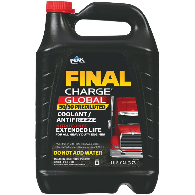 1 Gal. Peak® Final Charge® 50/50 Antifreeze & Coolant