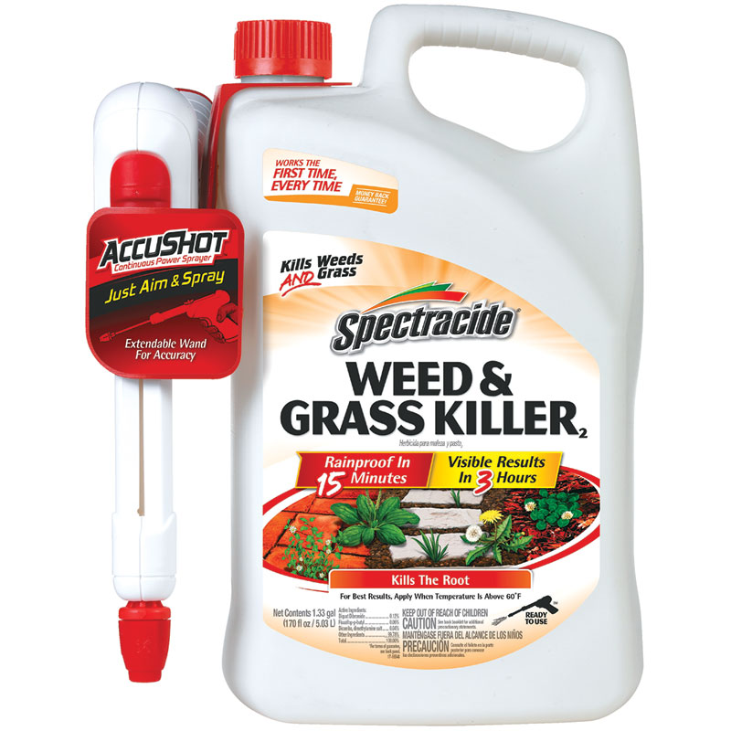 Spectracide® Weed & Grass Killer with AccuShot™ Sprayer, 1.33 Gal. 