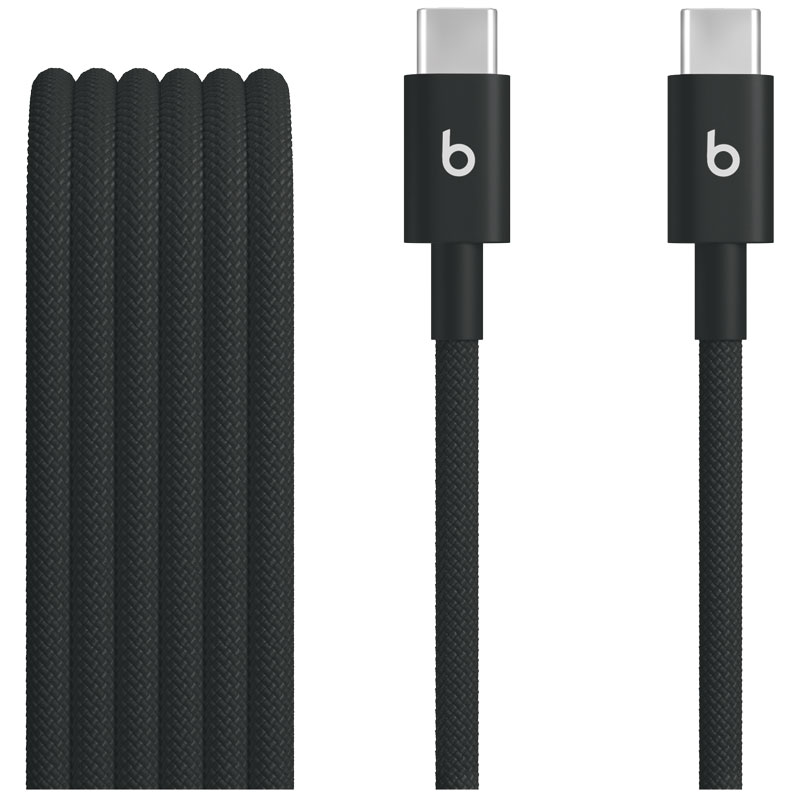 5' Beats USB-C To USB-C Cable (2 Pack) - Black