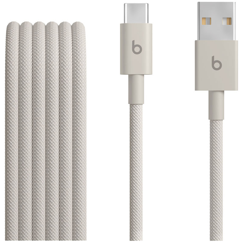 5' Beats Woven USB-A To USB-C Cable - Gray