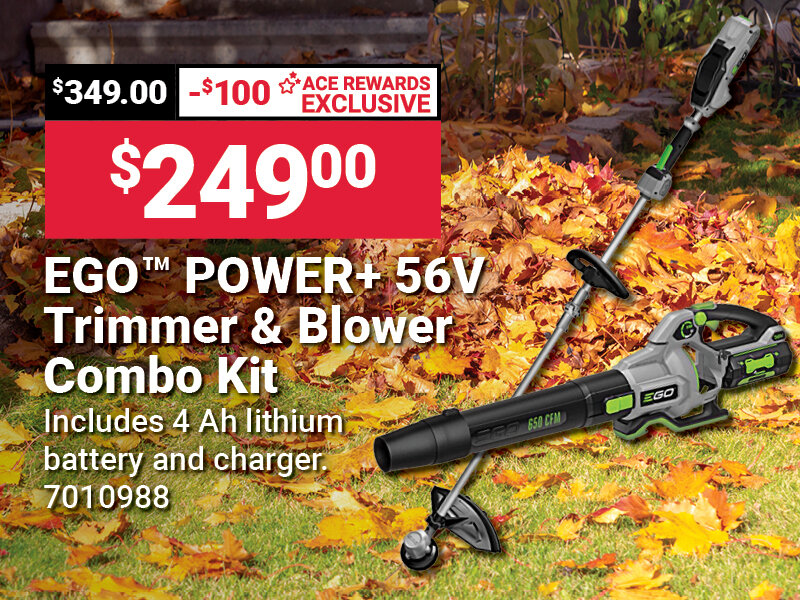 EGO™ Power+ 15" 56 V Battery Trimmer & Blower Combo Kit