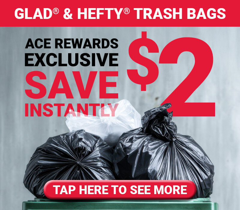 Select Glad® & Hefty® Trash Bags
