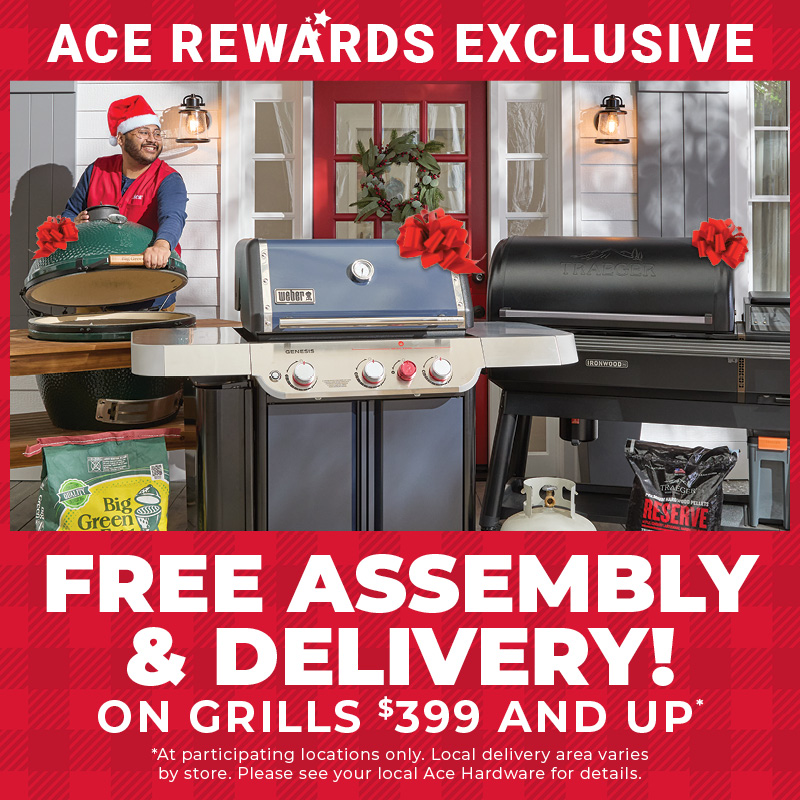 Free Assembly & Delivery on Grills - Holiday