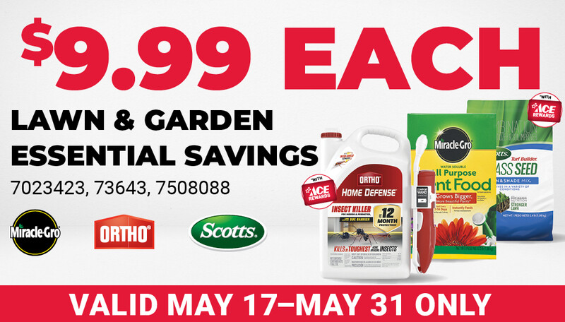 Lawn & Garden Essential Savings