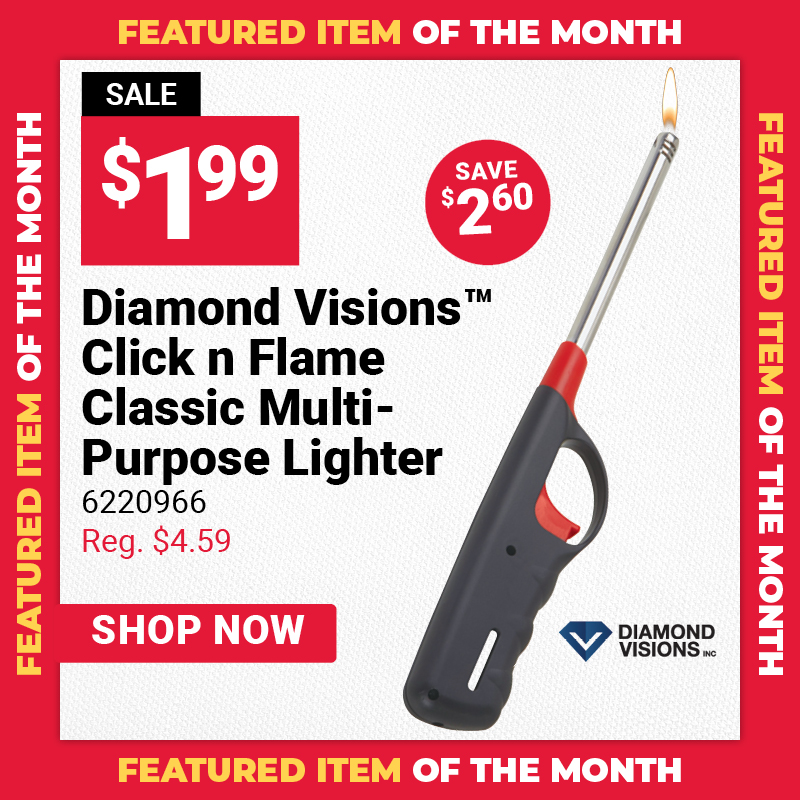 Duanibd Visons™ Click n Flame Classic Multi-Purpose Lighter