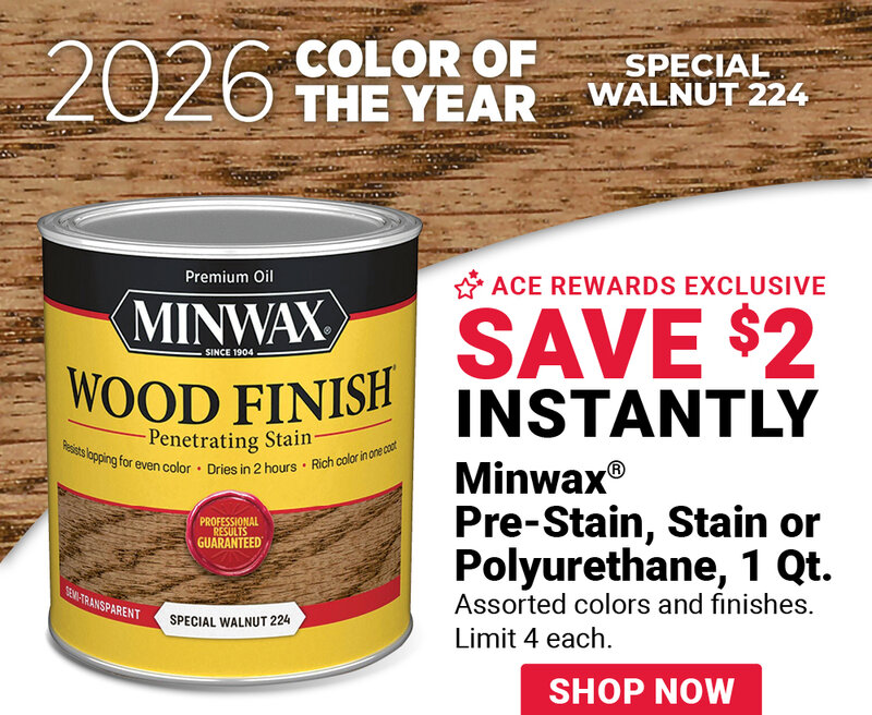 Minwax® Pre-Stain, Stain or Polyurethane, 1 Qt.