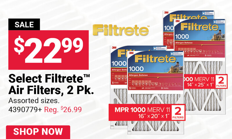 Select Filtrete™ Filters