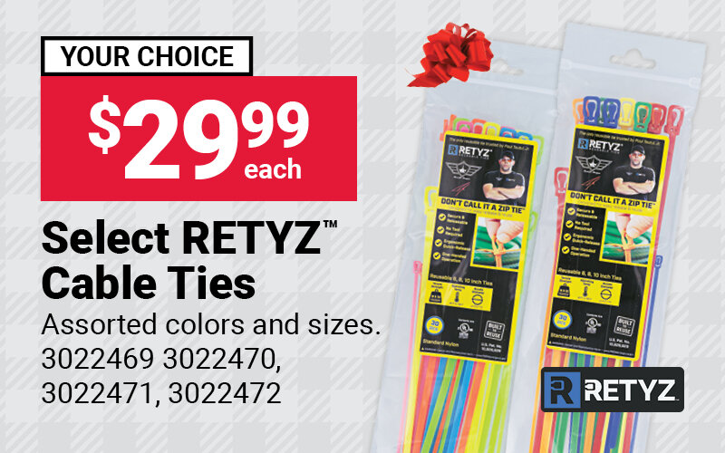 RETYZ™ Assorted Cable Tie